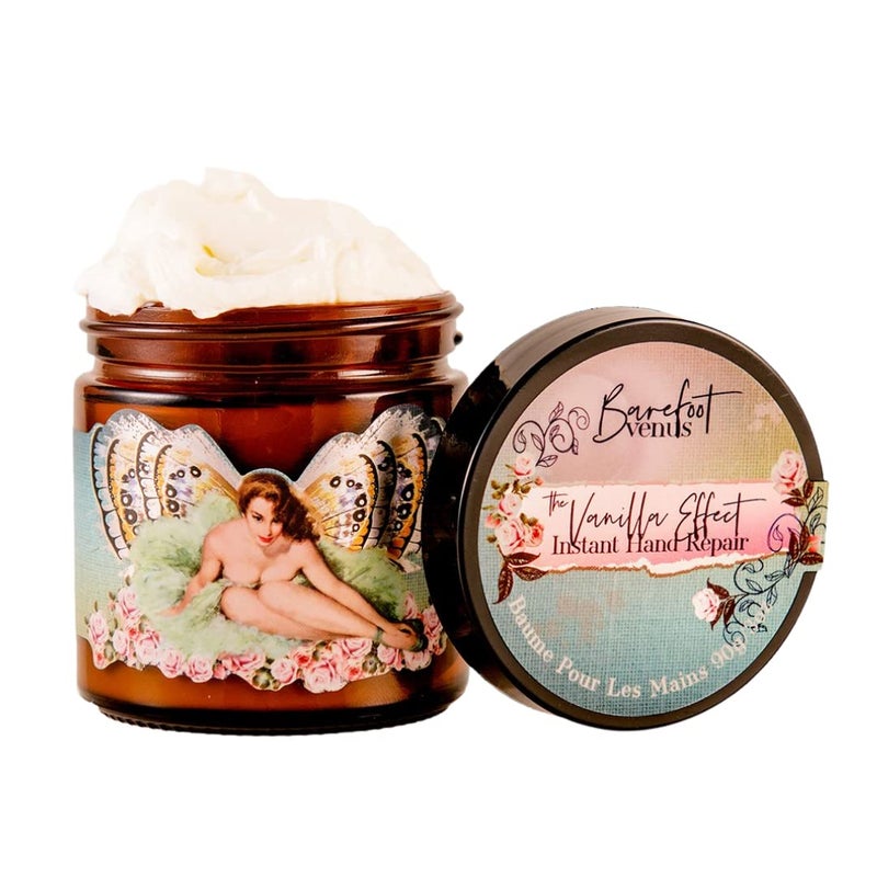 Barefoot Venus Shea Butter Instant Hand Repair Cream For Dry Skin - The Vanilla Effect - Image 1